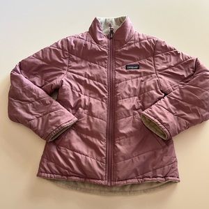 Patagonia Girls Reversible Jacket with Minky interior Size S (8)